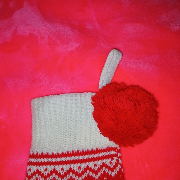 VTG 1958 Hallmark Snoopy Holiday Stocking Knit W/PomPom AMAZING CONDITION - Picture 4 of 12